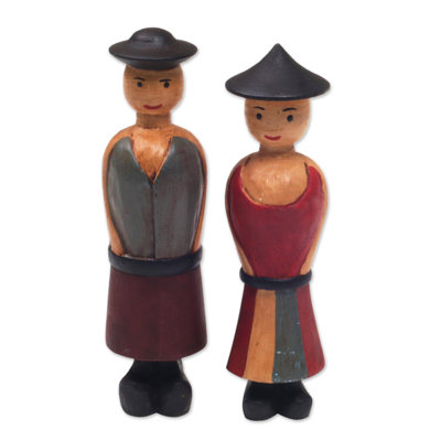 Ensemble de 2 figurines agriculteurs Jolly