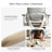  Modern High Back Office Pu Leather Executive Desk Chair,White-1294702371