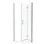 Universal Pivot Shower Door With 1/4" Tempered Glass - 1 3/8" Adjustable, 36000 Times Tested For Remarkable And Leak, , Aluminium Alloy Verified Robust