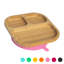 Tiny Dining - Divided Bamboo Suction Plate-121835440