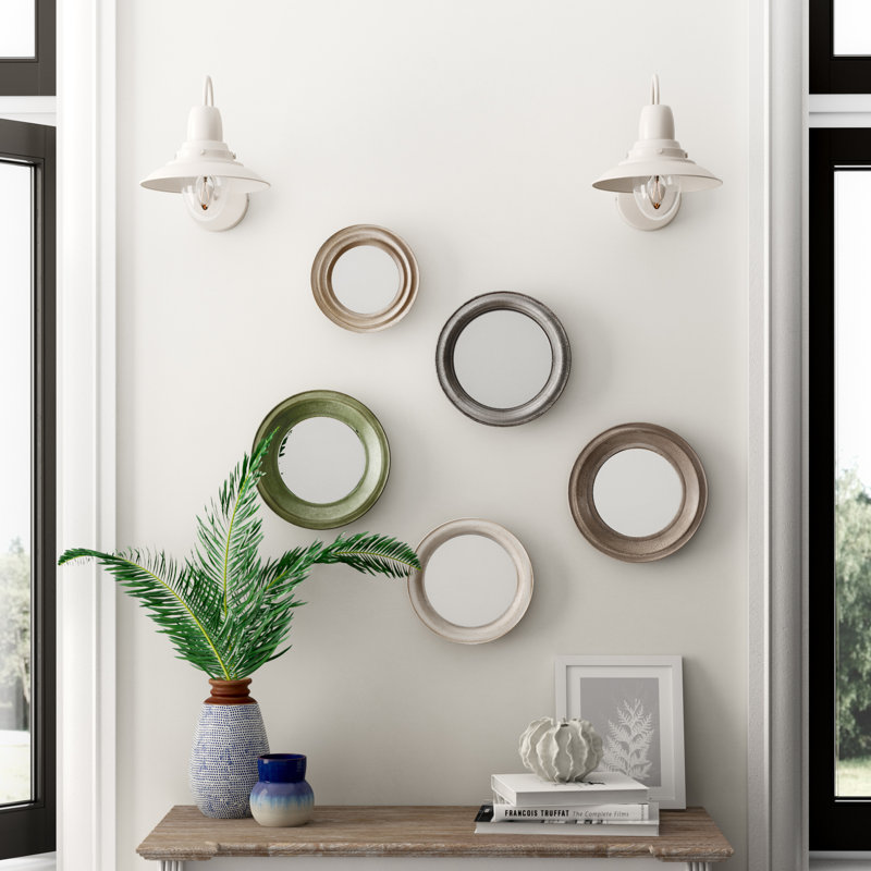 Baltusrol Round Mirror Set