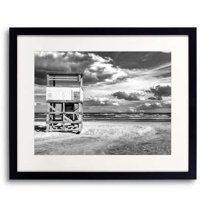 Life Guard Tower Print by Beth Sheridan