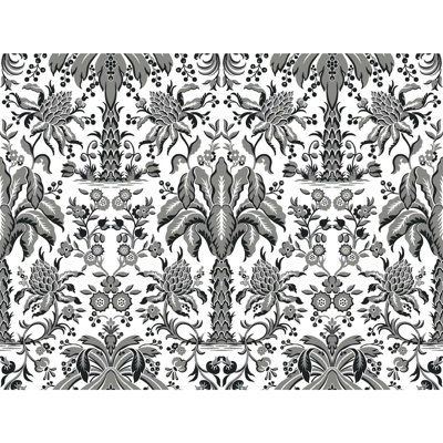 Grass Cloth Damask Double Roll
