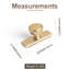 1.23" Diameter Mushroom Knob With Backplate(G020)-119262481