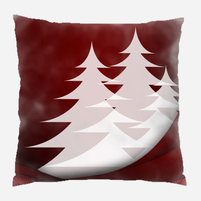 Canvas Outdoor Reversible Throw Pillow