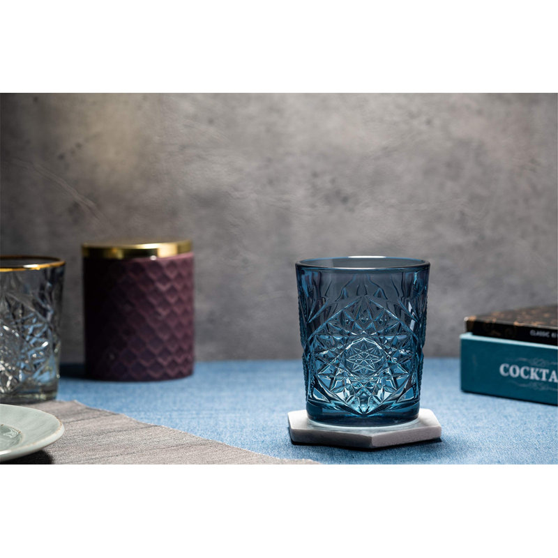 Rüdiger 355ml Drinking Glass Set, Blue