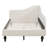 Beige Linen Twin Daybed With Solid Wood Legs & L-shape Frame-1979442167-1979442170