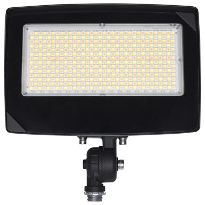 Projecteur à DEL 80/60/45 watts sélectionnable 3K / 4K / 5K CCT Angle de faisceau sélectionnable finition bronze 120-347 Volt