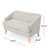 Amarren Upholstered 49.25'' Loveseat-1207733688