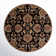 Arden Floral Hand-Tufted Wool Black/Camel Area Rug