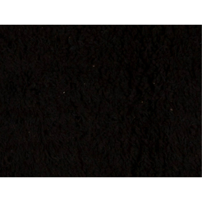 High-Quality Hand-Knotted Black Area Rug