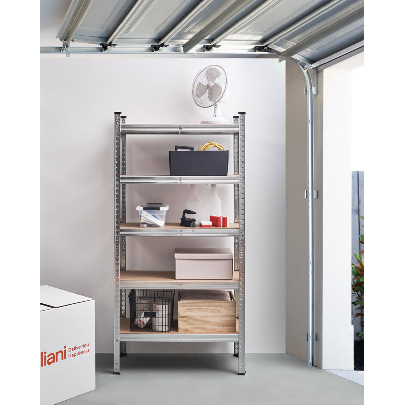 Shelving Unit Bolderberg Metal 90 cm 40 cm