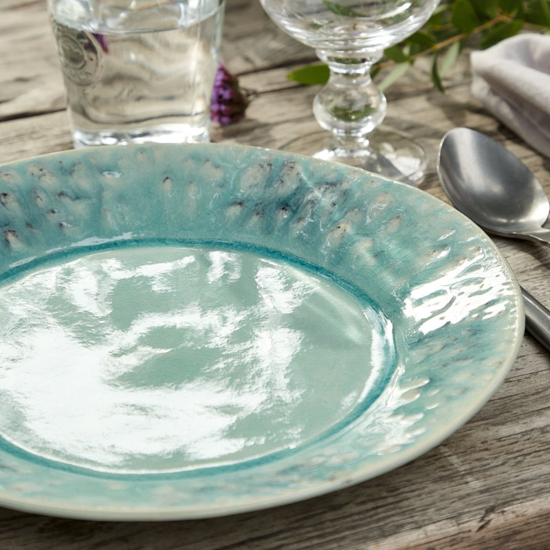 Madeira Salad/Dessert Plate, Blue
