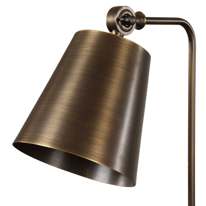  Lampe de bureau en bronze Hutchinson