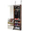 Armoire à bijoux murale avec miroir-793293385