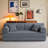 Convertible Sleeper Sofa Bed,Corduroy Folding Mattress Couch with Fixed-Shape Frame, Floor Sofa Lounge Couch for Living Room Bedroom-558723880