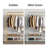 Mickelina 43.7'' Closet System-1593836757