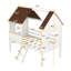 Lit unique en bois unique pour un sommeil amusant et confortable pour les enfants-2130216301