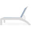 Chaise longue sans accoudoirs empilable en polymère Dune-98940400-98940401