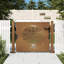 Danina Brown Metal Gate-1979479099