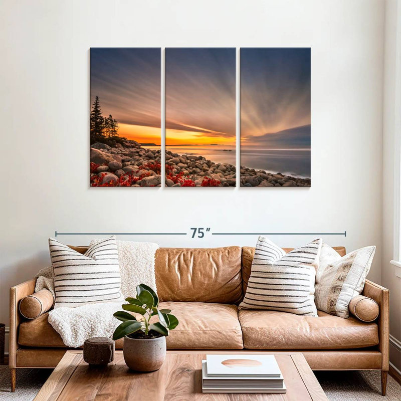 Gillard Golden Sunset At Boulder Beach, 36" H x 57" W