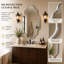  Ensemble de 2 miroirs muraux Modern-98127008-98127006