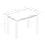 Ensemble de table de salle à manger à hauteur de comptoir 3 pièces comprenant une table de salle à manger rectangulaire et 2 chaises rembourrées en tissu de lin, acajou-247026614-222820432