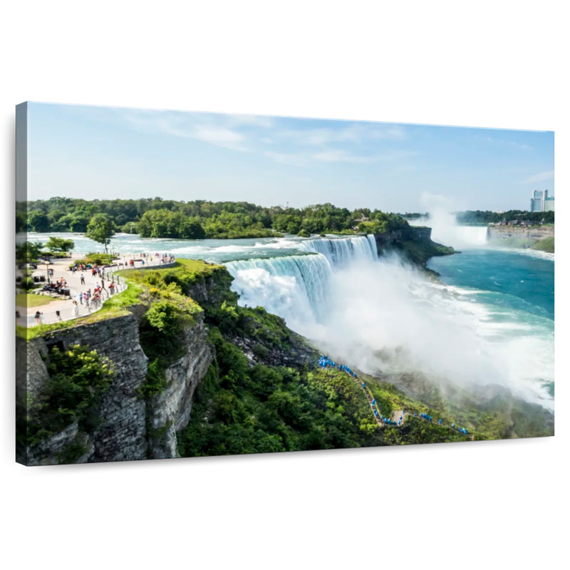 Alvord, chutes du Niagara en été, H 32 po x l 48 po