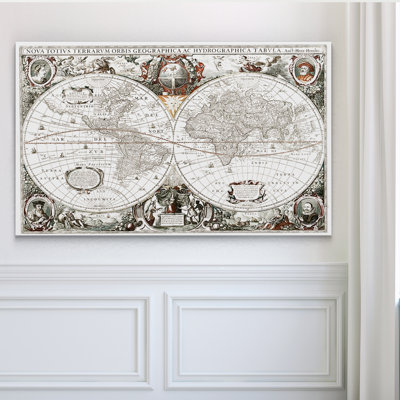 « treasue map », impression