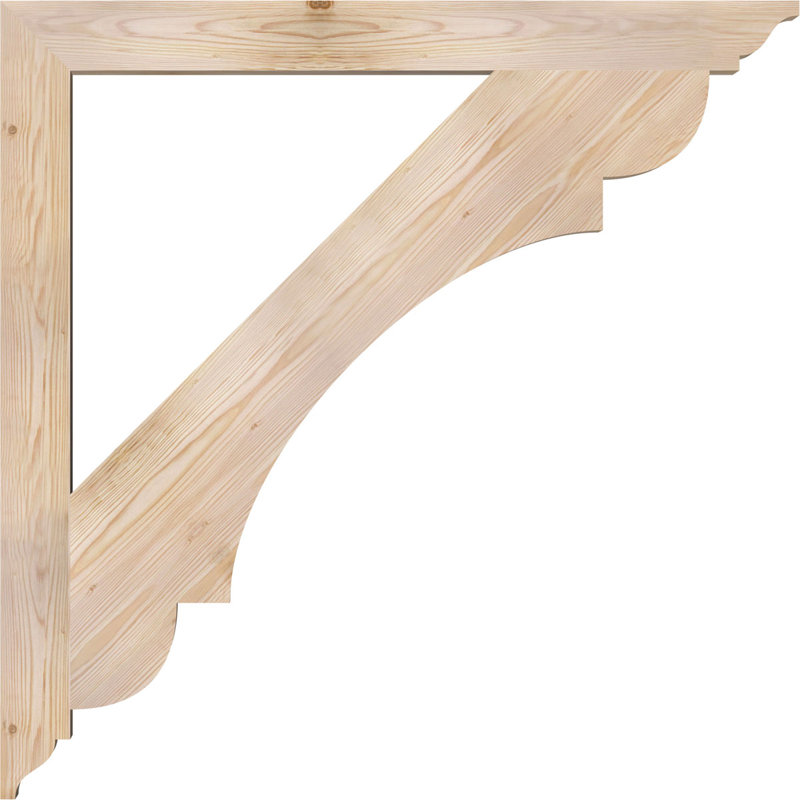 Support olympique traditionnel, Douglas (lisse), H 40 po x l 3,5 po x P 40 po