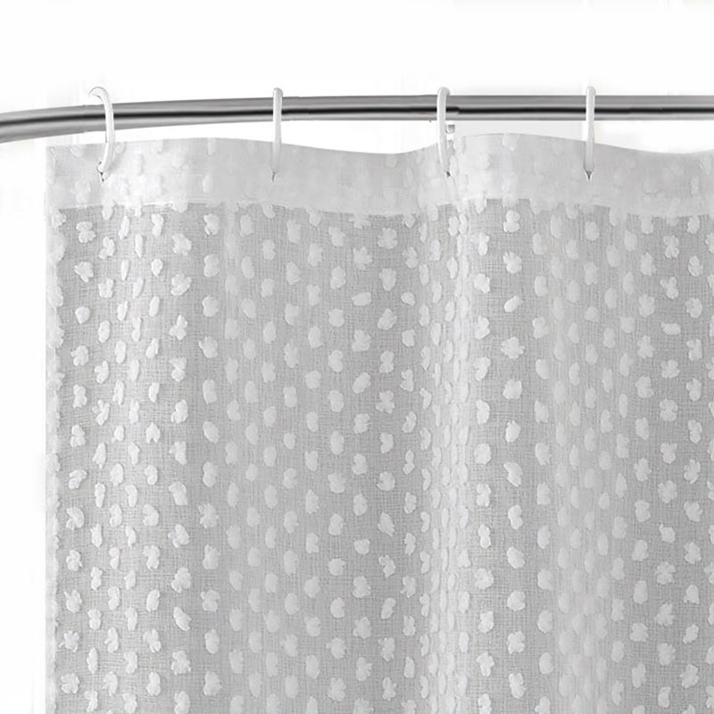 Hysell Shower Curtain, White