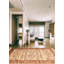 One-of-a-Kind Rectangle 5'11" X 9'3" New Age Wool Area Rug in Ivory