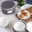 Fine China Storage - Set Of 4 Quilted Cases For Dinnerware Storage. Sizes: 12" - 10" - 8" And 7" Wide - Grey - 48 Felt Plate Separators Included