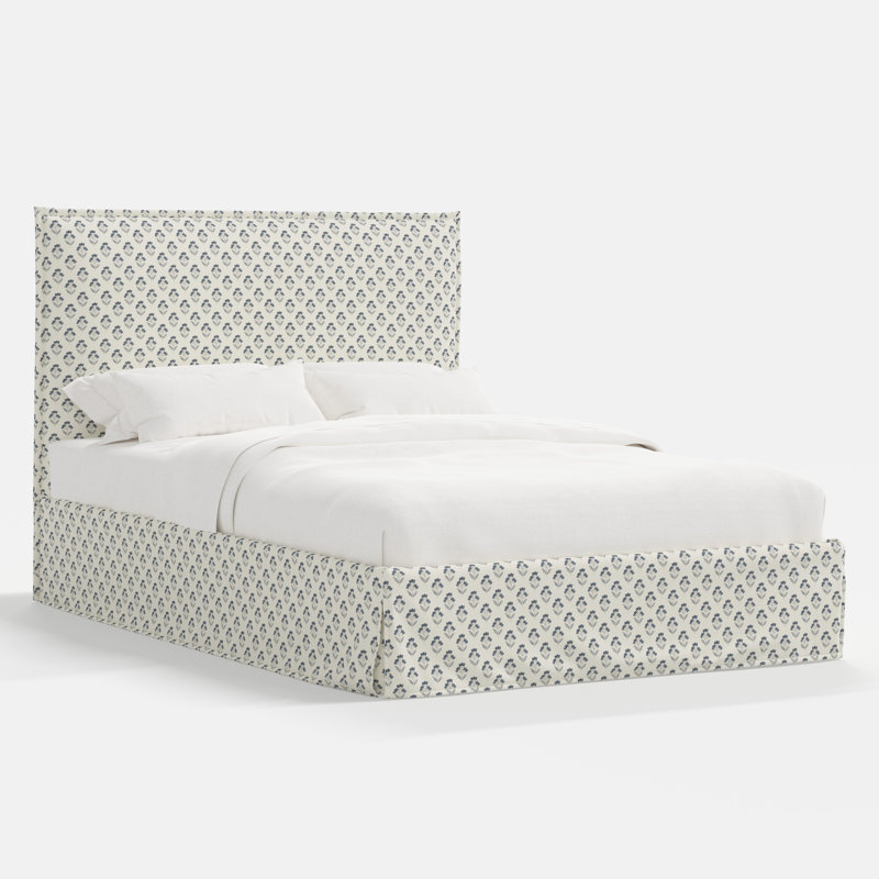 Stoffer Home x Cloth and Co. Maura Bed, Francie Blue, Twin