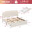 Daphne Upholstered LED Bed Frame With Drawer & Adjustable Headboard, Kids Beds-228661469-227418667