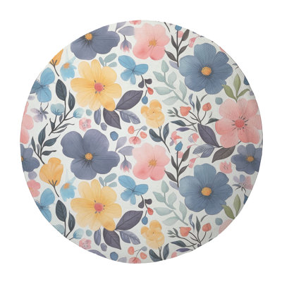 Tapis tressé Blossom Echo