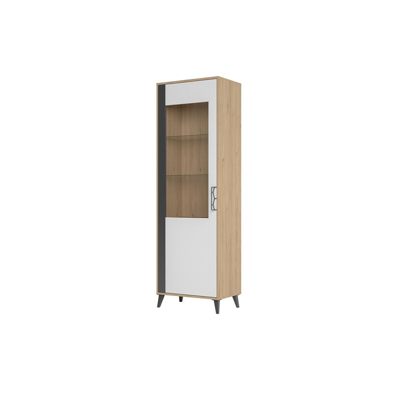 Nasibe China 1-Door Cabinet, Left
