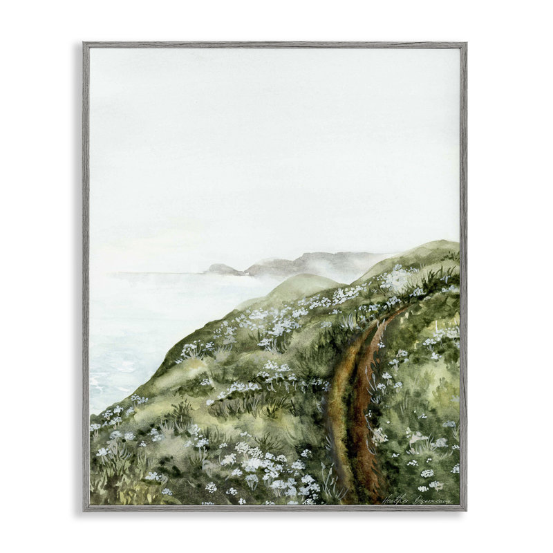 «Cliff Landscape Subtle Abstraction», estampe numérique de Heather Desormeaux, Estampe numérique Farmhouse, H 14 po x l 11 po