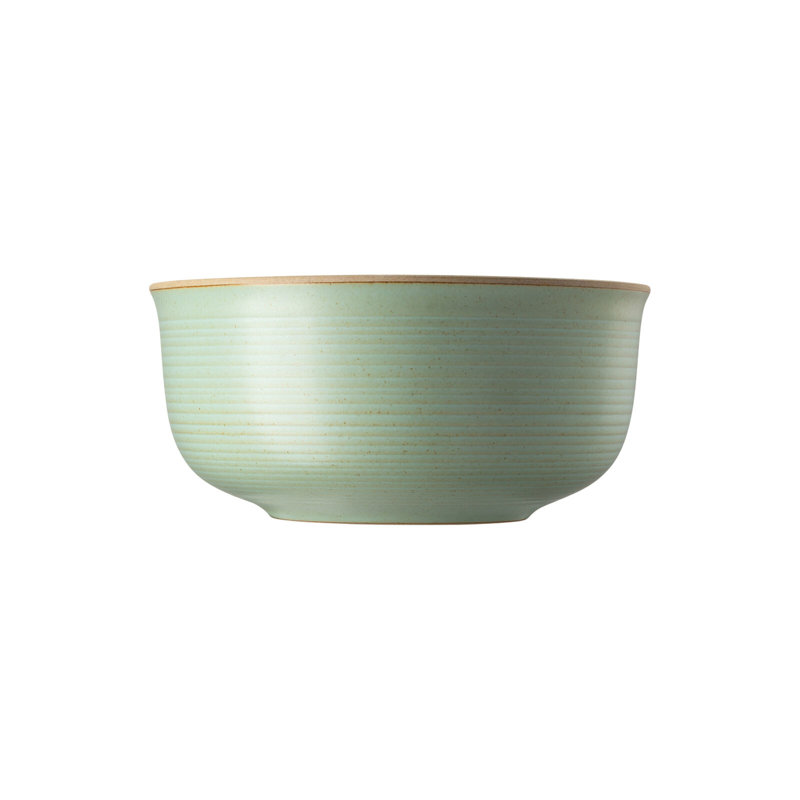 Nature Porcelain Serving Bowl, Green