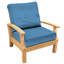 Monterey Teak Outdoor Deep Seating Lounge Chair-1738024090
