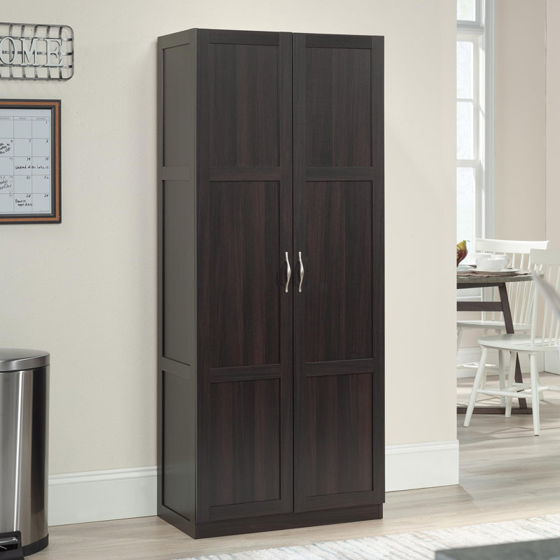 Armoire de rangement avec tablettes réglables, Cinnamon Cherry
