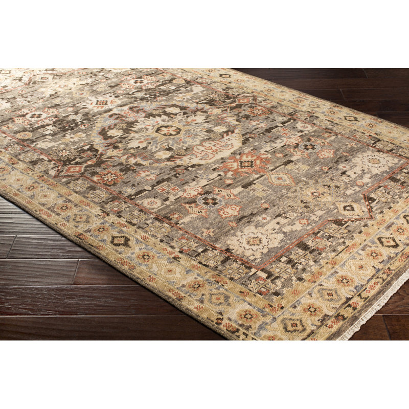 Cappadocia Wool Oriental Area Rug, Rectangle 9' x 13'