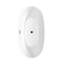 Baignoire de trempage autoportante en acrylique 63 po. X 32 po. Juno-52450730