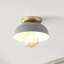 Plafonnier encastré 1 lumière 8 po Zita-374703992