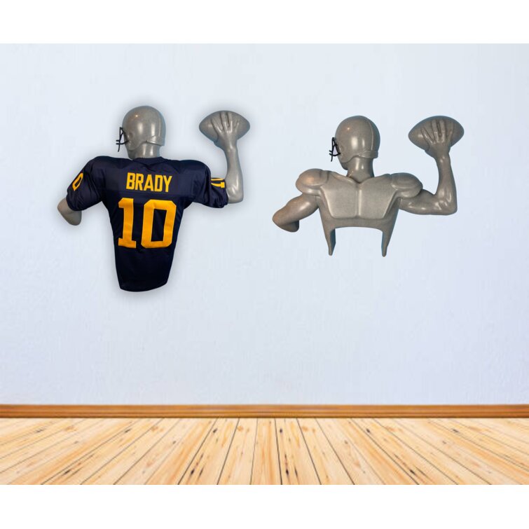 Jerzee Art 36'' W 7'' D Football Resin Jersey Case