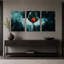 Ensemble de 3 toiles rouges-1634971351