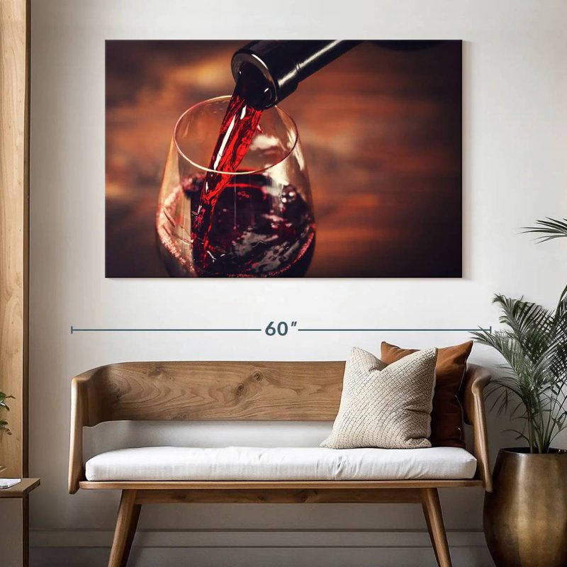 Yarlin Red Wine Tasting, 34" H x 51" W