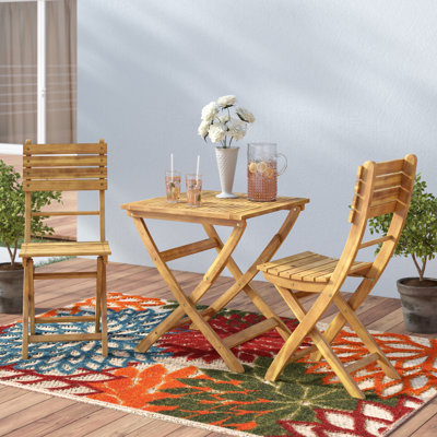 Lleyton 2 - Person Patio Dining Set Square Table