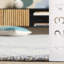 Abstract Wool Hand Tufted Area Rug-735375070