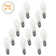 25 Watt E12/Candelabra Dimmable 2500K Light Bulb